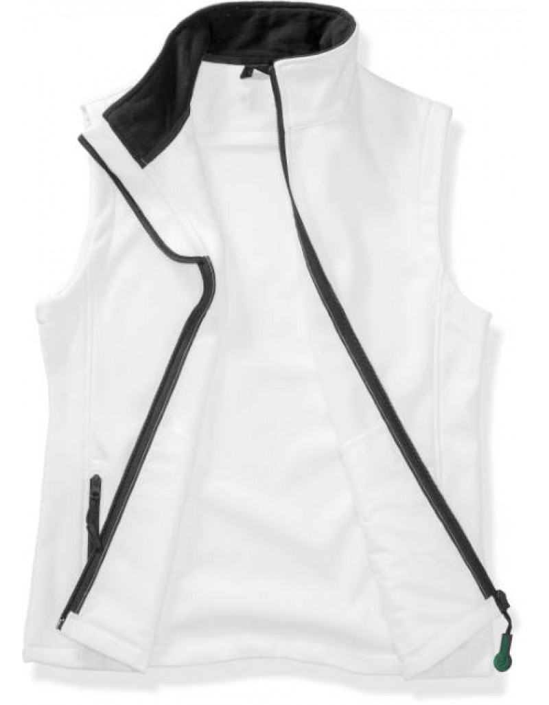 Vestă softshell cu 2 straturi pentru femei, imprimabilă